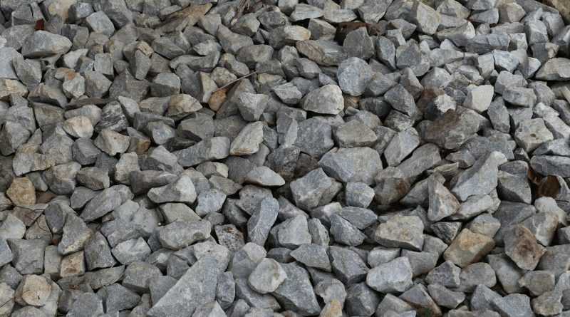 a pile of rocks sitting next to each other